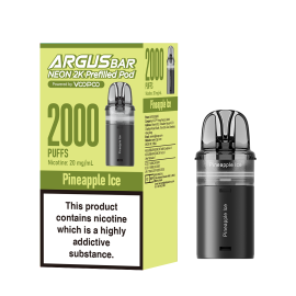 Voopoo Argus Bar Neon 2K Pre-filled Pods - Image 8